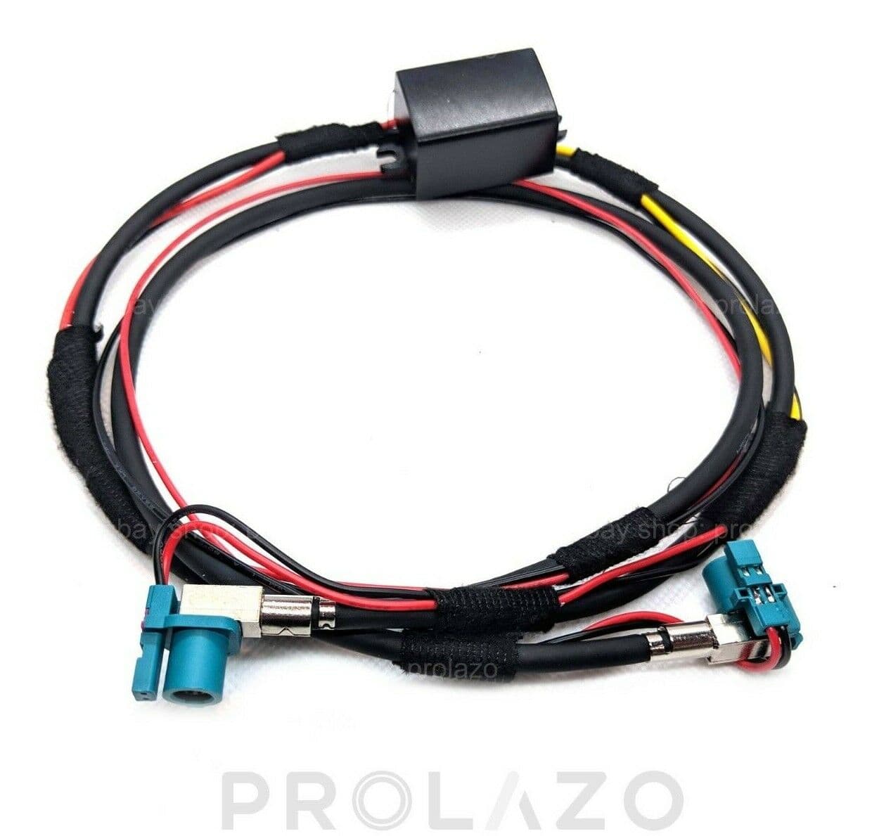 Retrofit CID cable for BMW EVO unit to NBT monitor with voltage converter